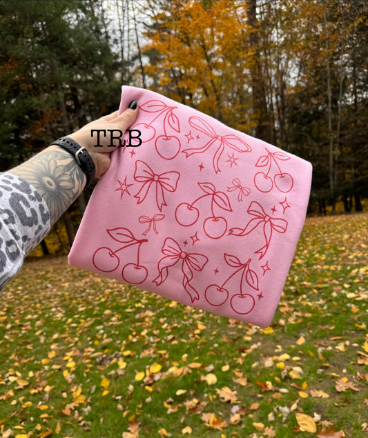 Cherries & Bows Crewneck