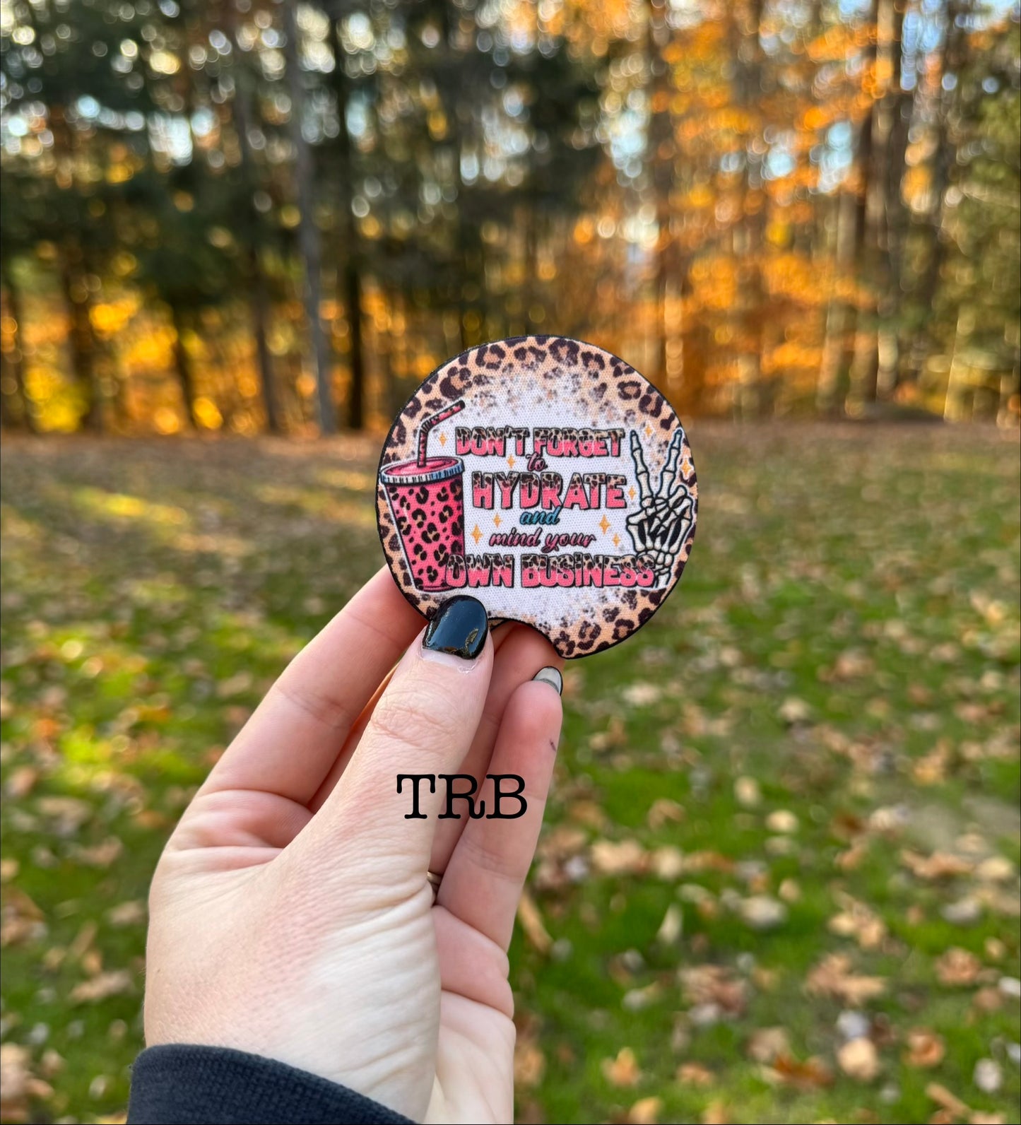 Mind Business Car Coasters