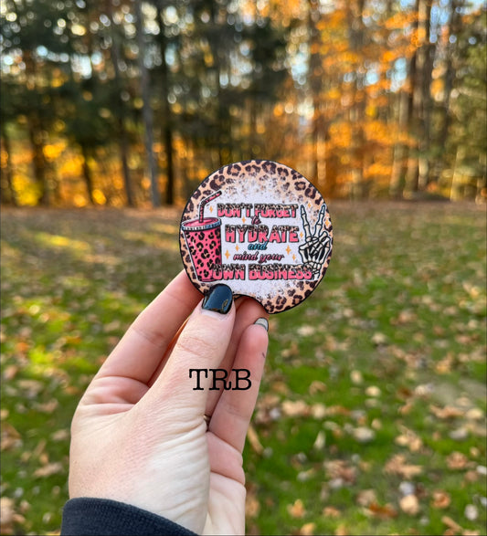 Mind Business Car Coasters