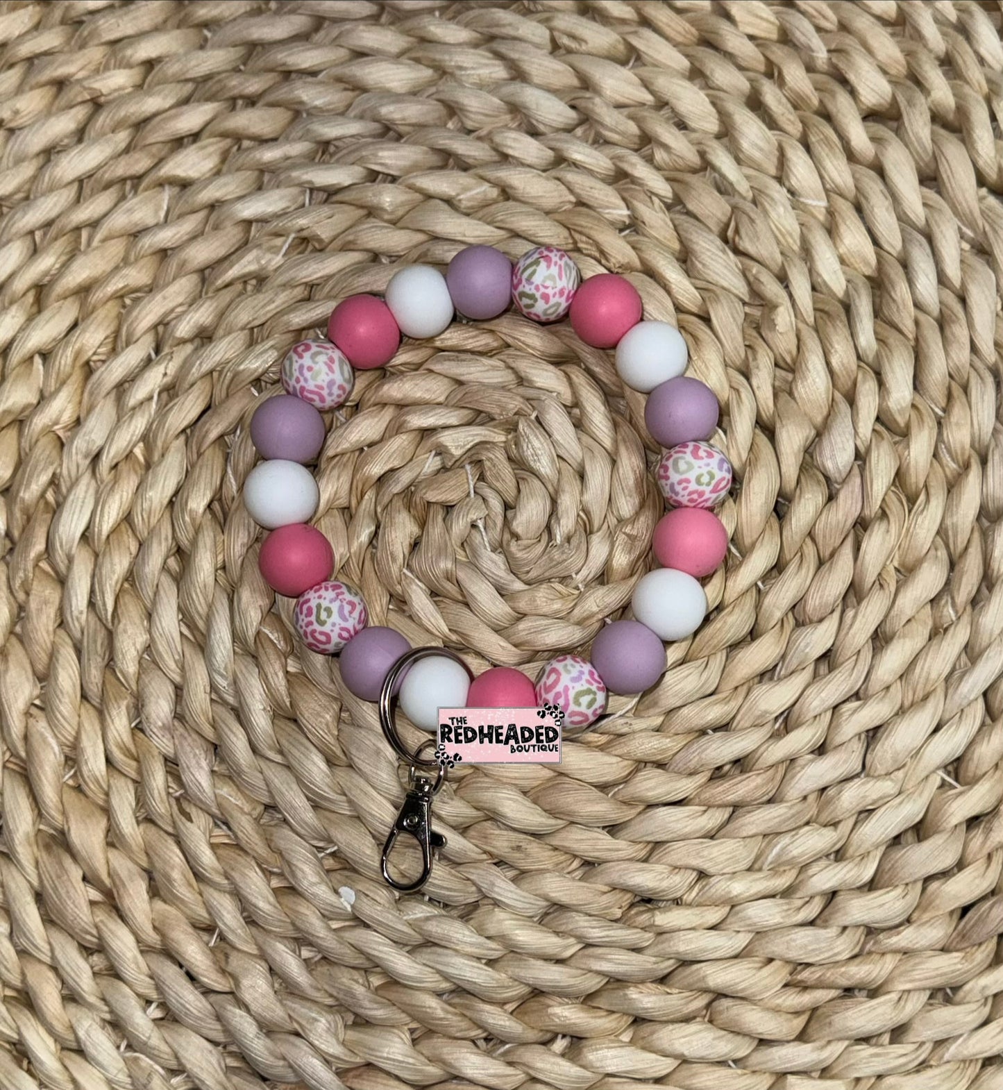 RTS Pastel Leopard Wristlet