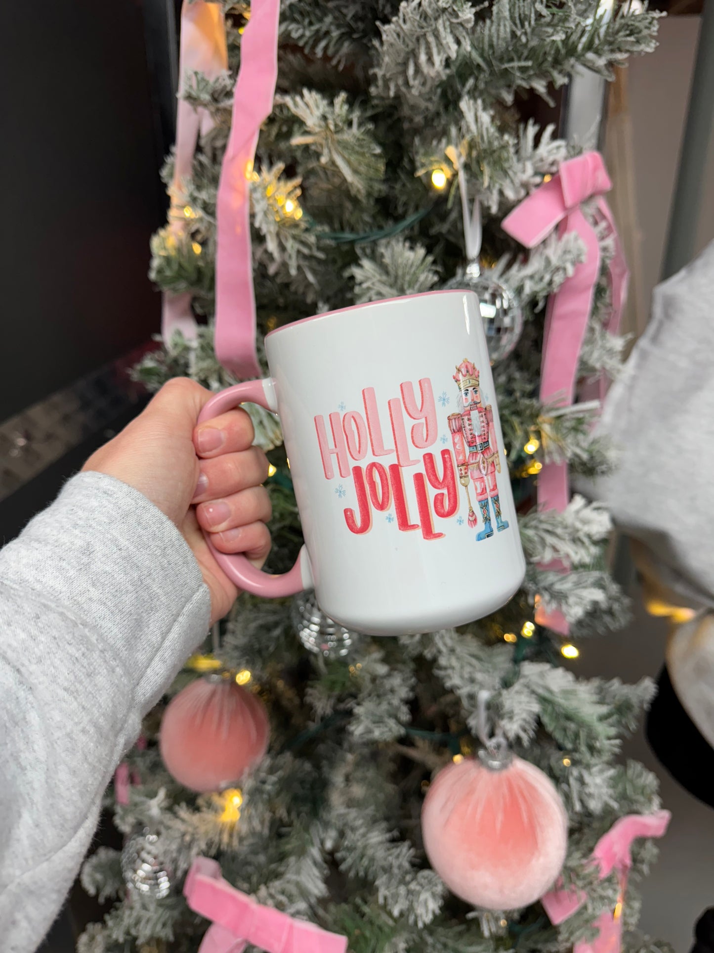 Holly Jolly Ceramic Mug