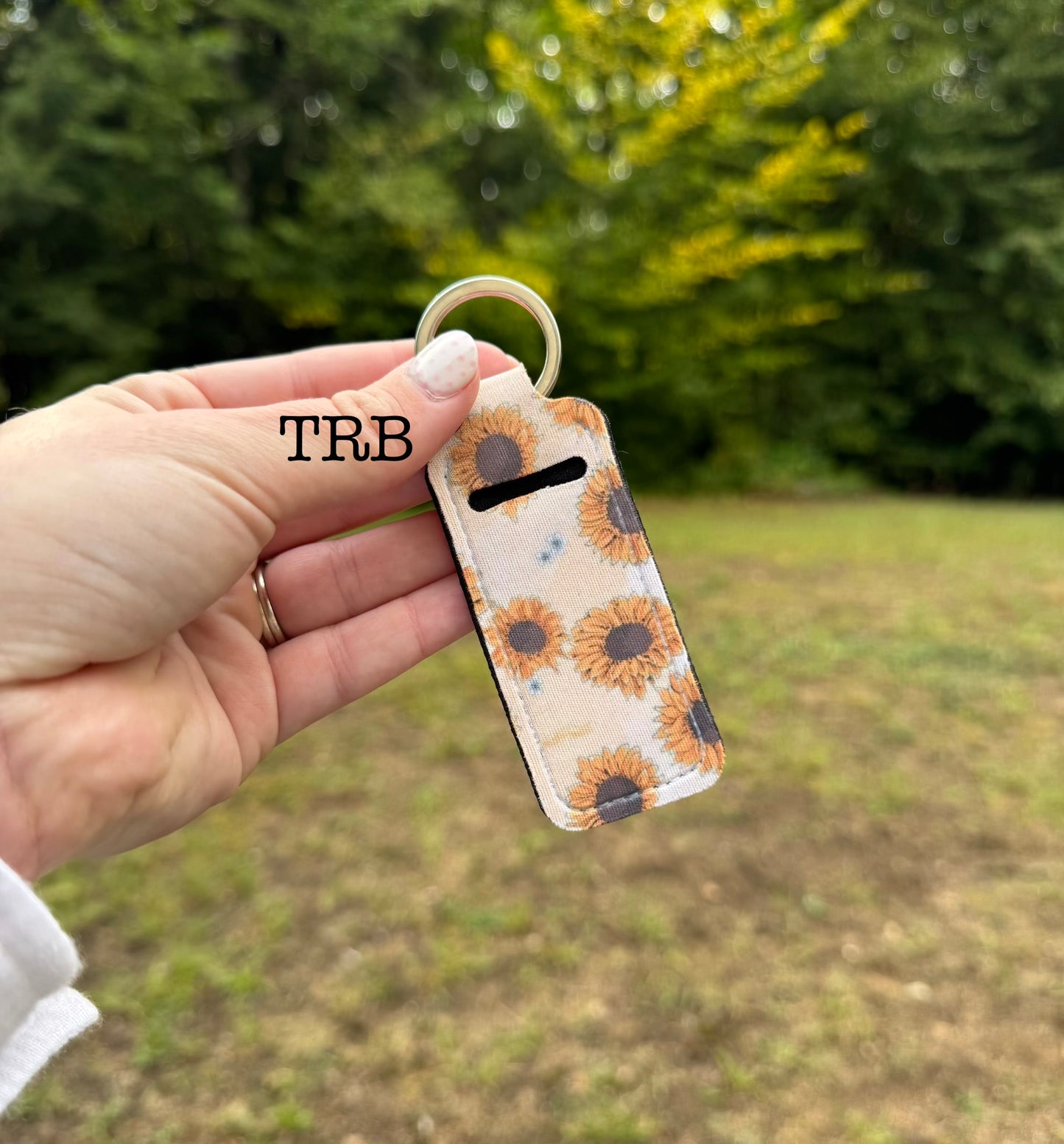 Sunflower Chapstick Holder