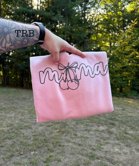 Good Vibes Cherry Crewneck